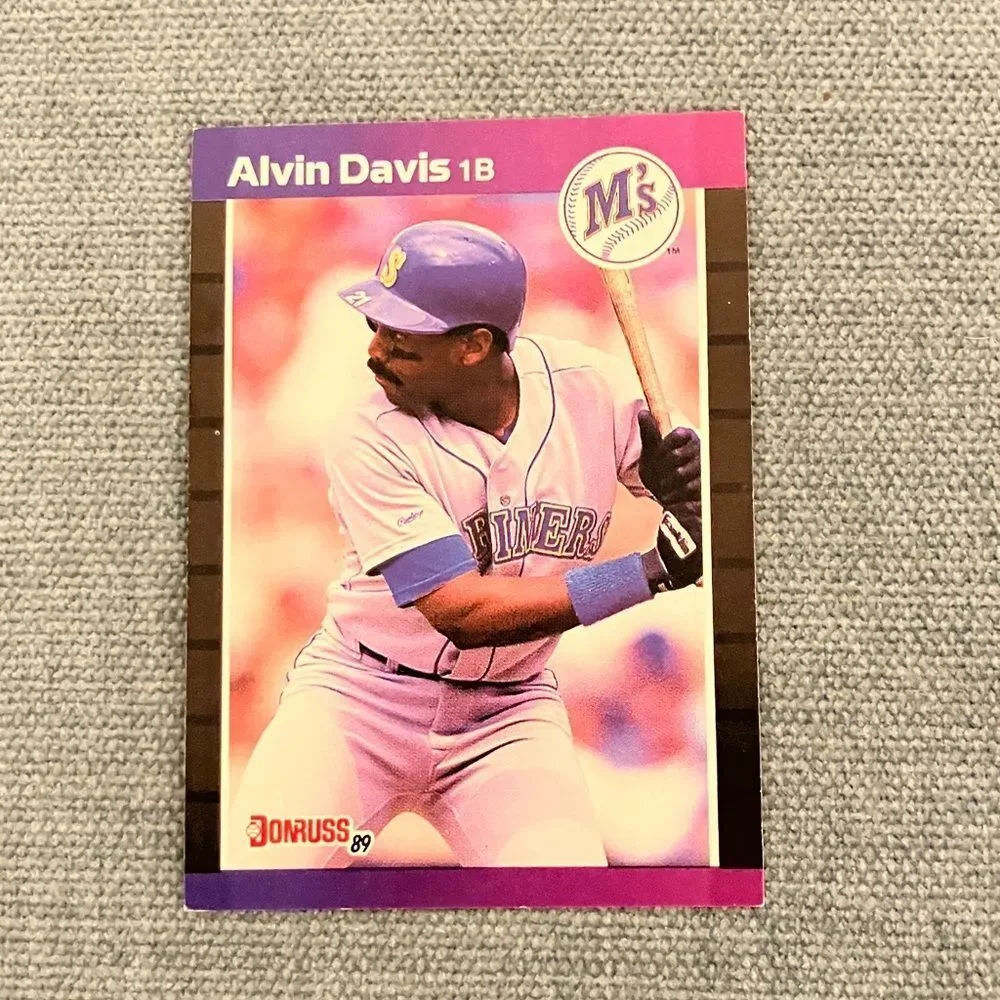1989 Donruss Seattle Mariners Baseball Card Trading Card